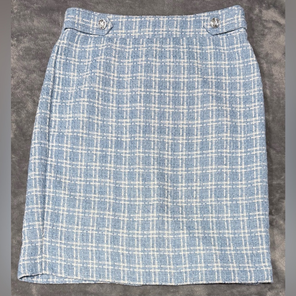 NWT Ann Taylor Lined Tweed Pencil Skirt